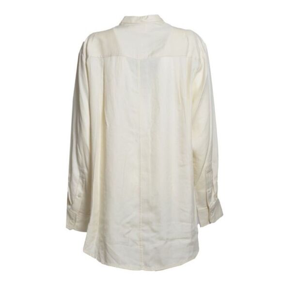Isabel Marant Étoile Britten Blouse In Ecru Cotton With Embroidery NWT Size 38/ - Picture 2 of 15